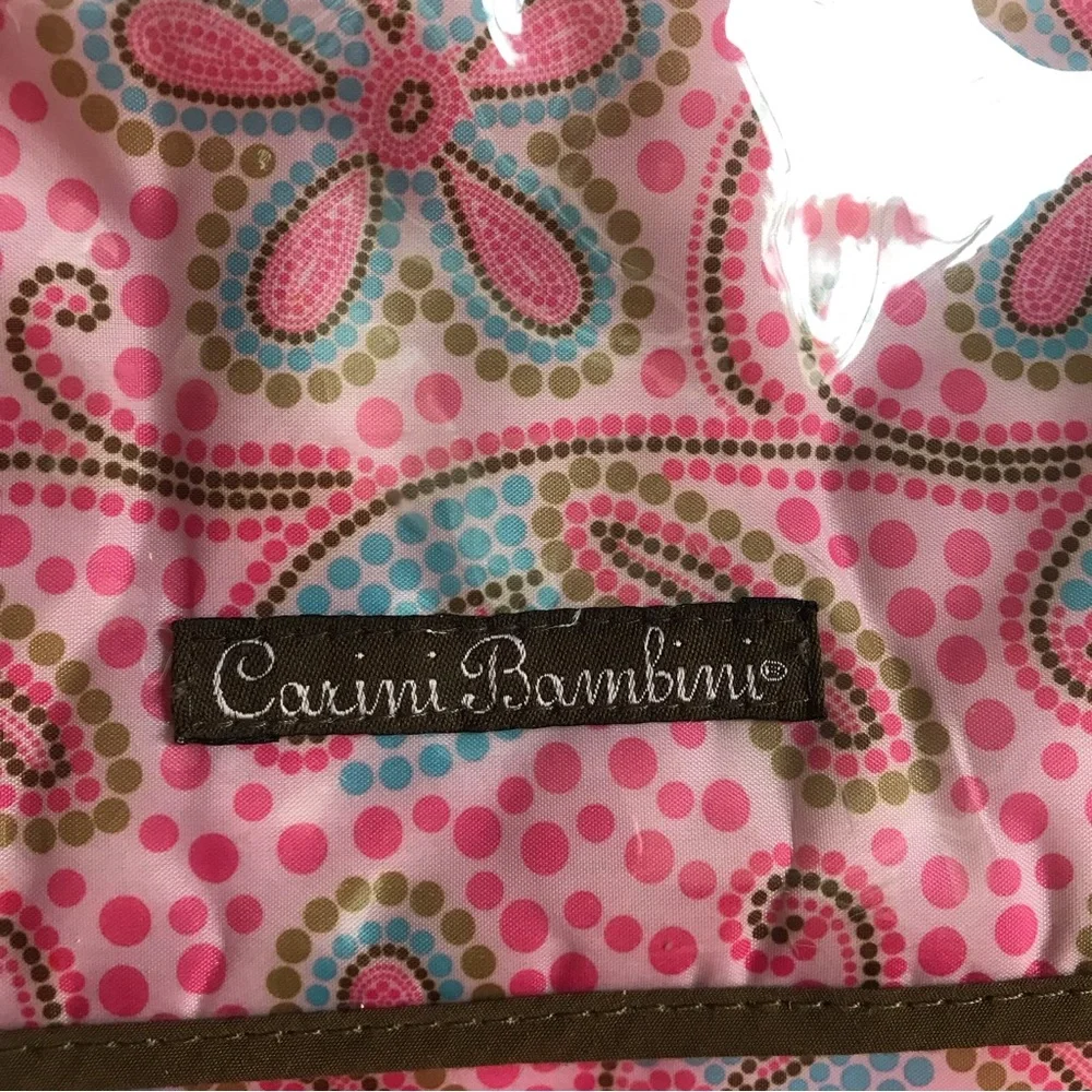 Pink Floral Pattern Shoulder Bag